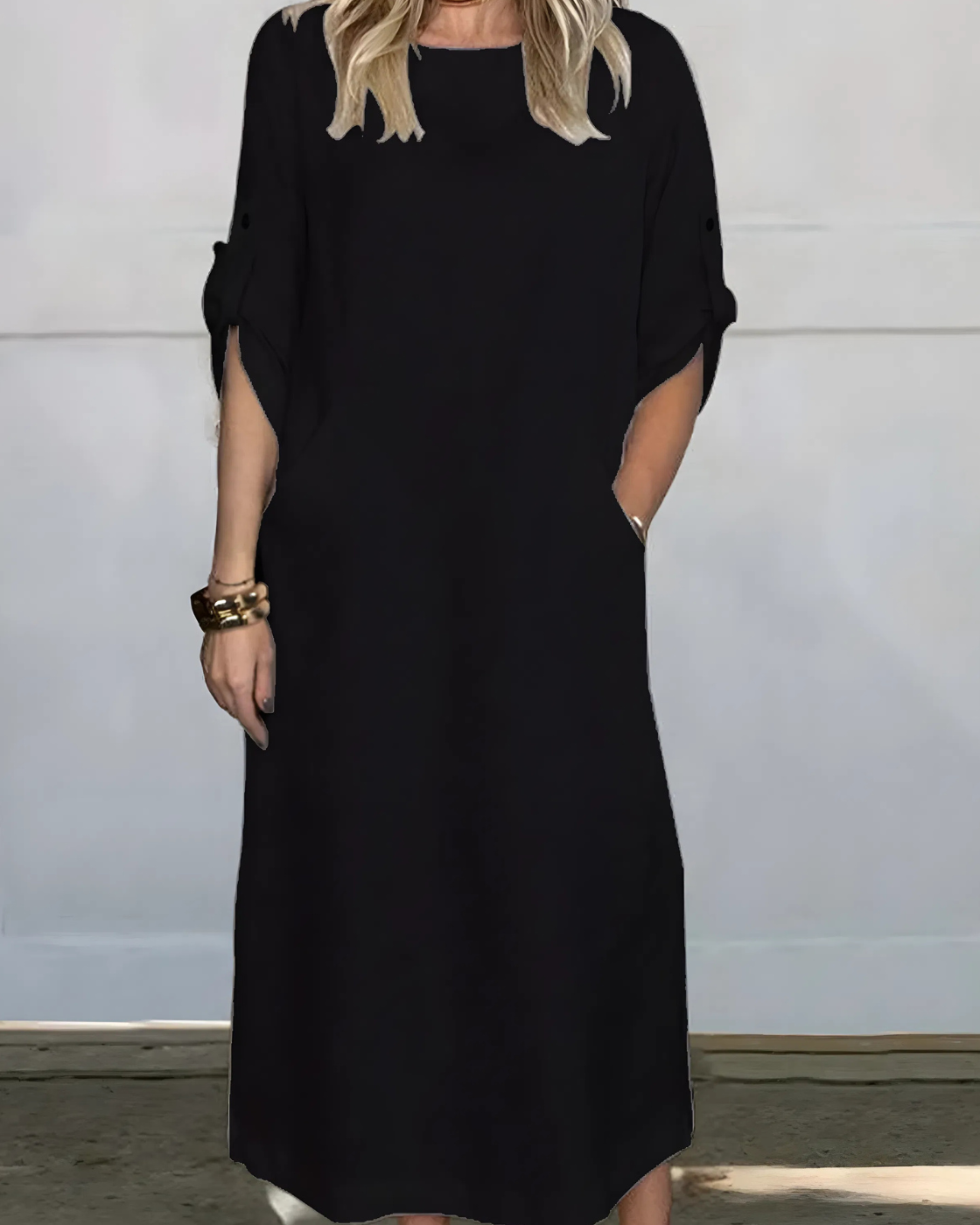 Vestido Casual Mujer de Lino Susan