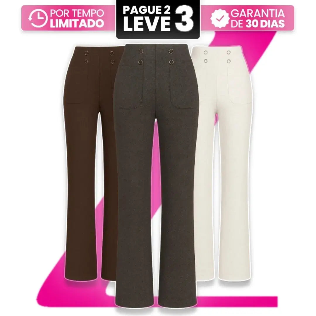 Calça Feminina Solena [Pague 1 ,Leve 3]