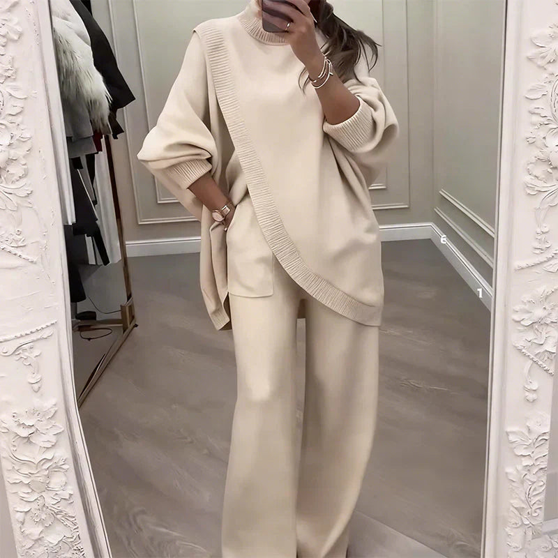 Conjunto Mujer Oversize Suéter y Pantalón Atena