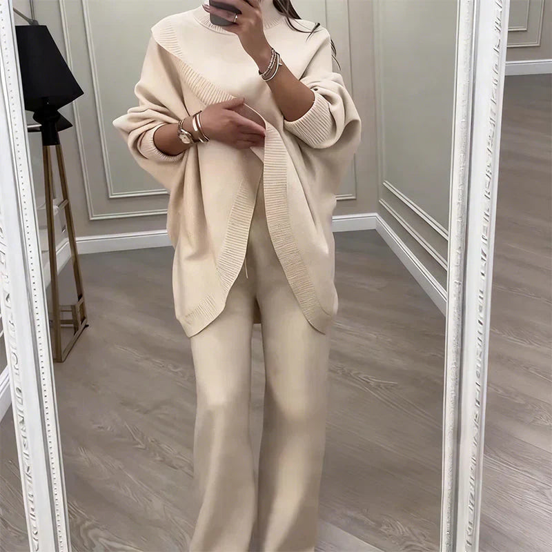 Conjunto Mujer Oversize Suéter y Pantalón Atena
